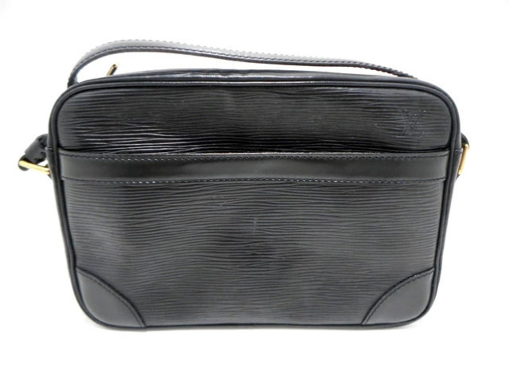 LOUIS VUITTON Trocadero Shoulder Bag Epi Leather Noir Black